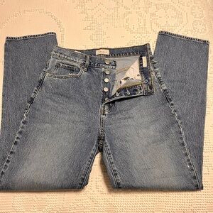 PACSUN Stretch Dad Blue Denim Jeans